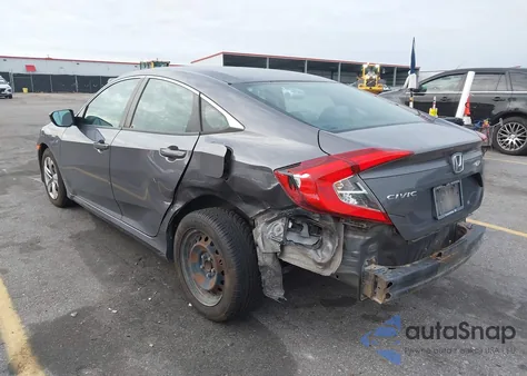 2016 Honda Civic Lx из США, поврежденный, VIN 19XFC2E5XGE006620